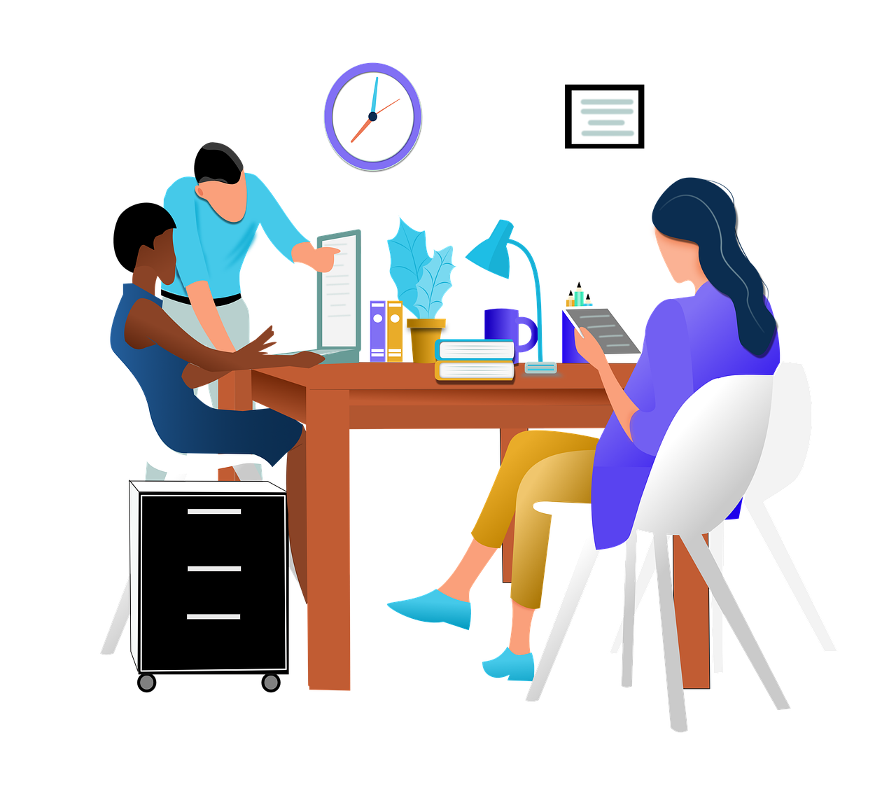 Office Working Work Day Business  - Lola4556677 / Pixabay