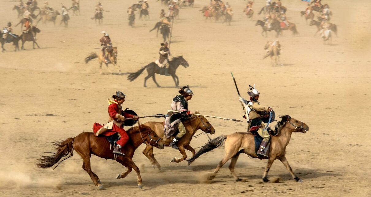 horse, mongolia, warrior
