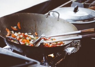 cooking, wok, chinese