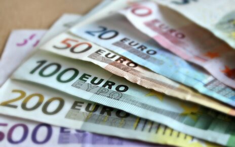 banknotes, euro, paper money