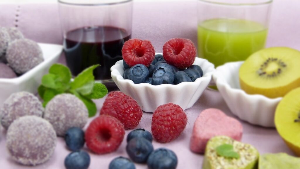 fruit, raspberries, diet