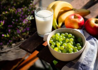 healthy, food, fruits